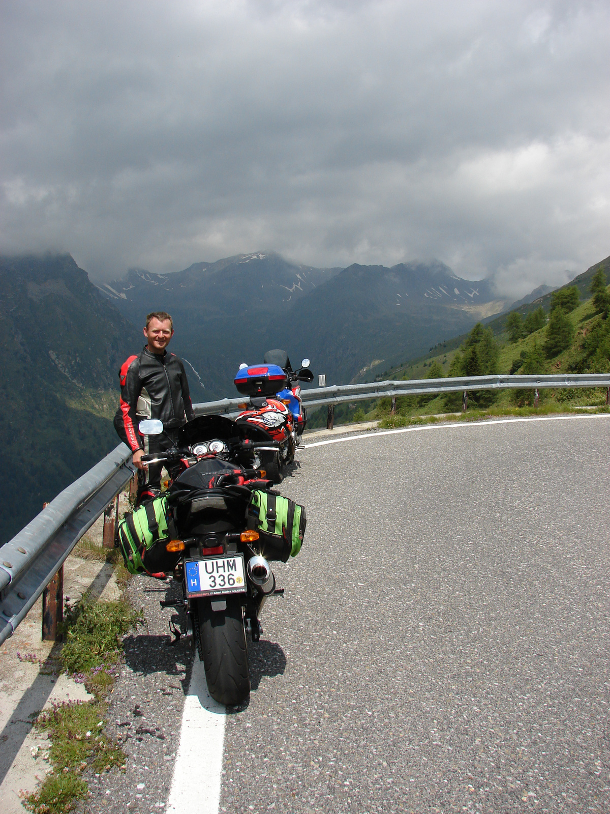 Útban a Stelvio-hágó felé.