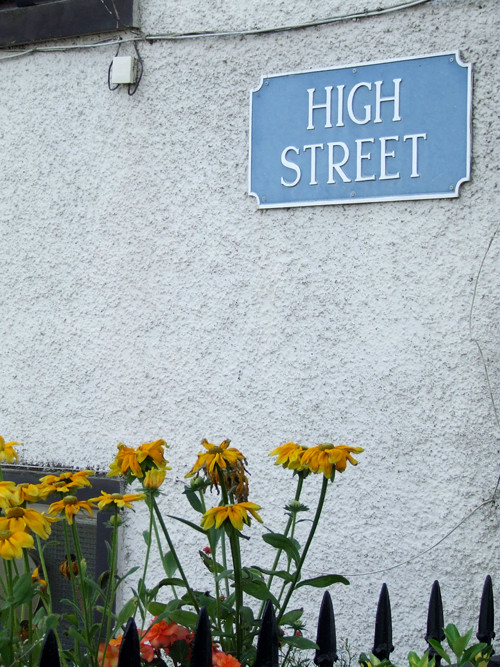 high street