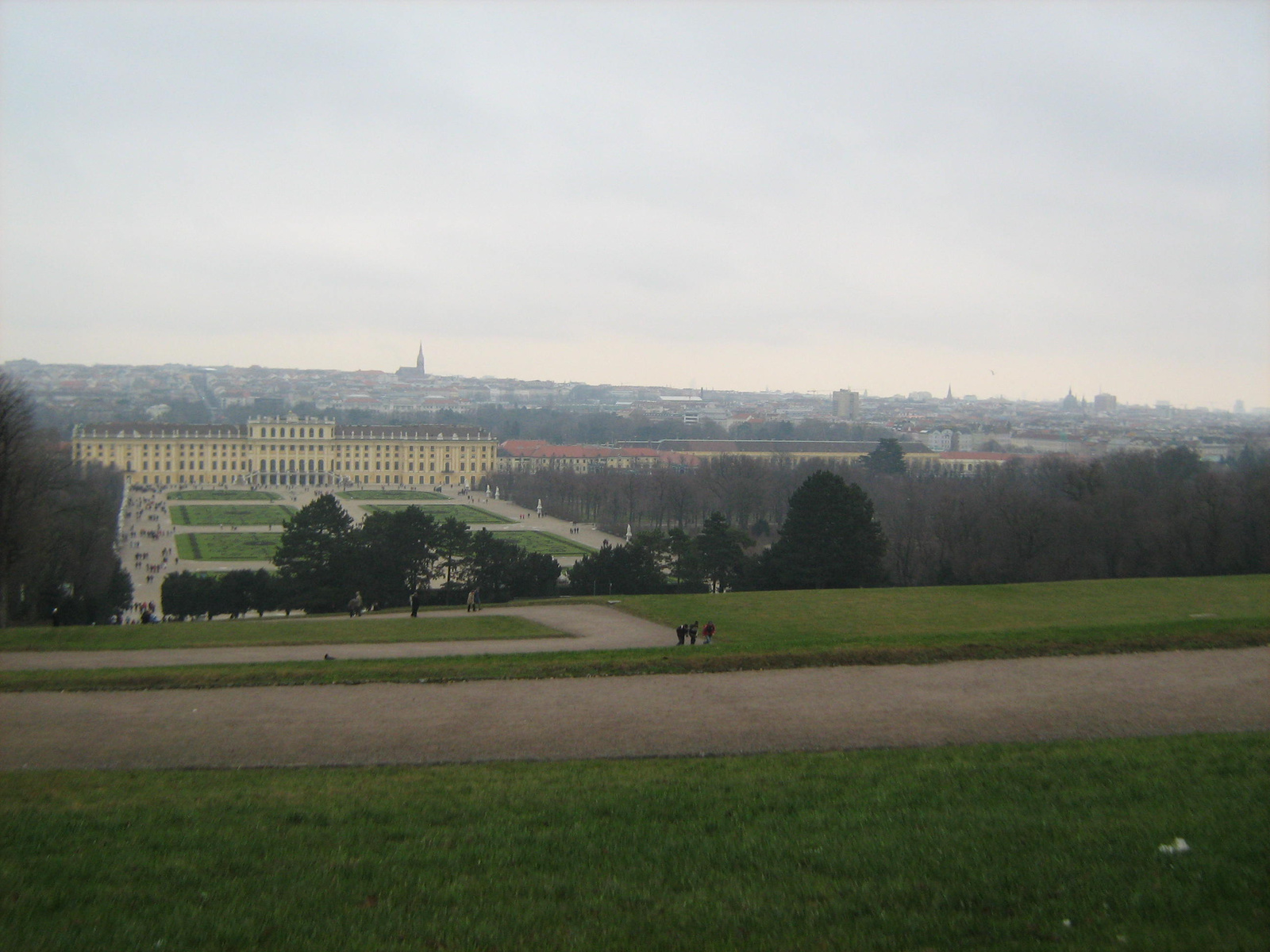 Schönbrunn látkép