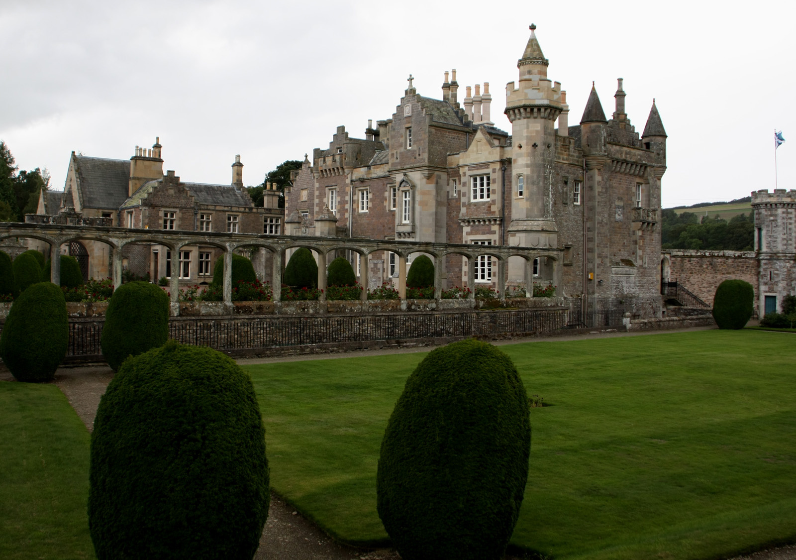 Abbotsford House Sir Walter Scott háza