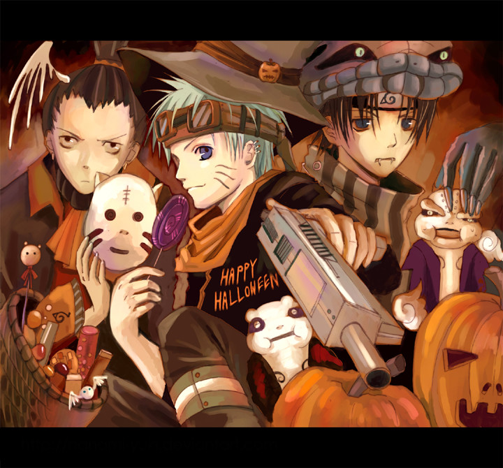 Naruto  Halloween by nanami yuki