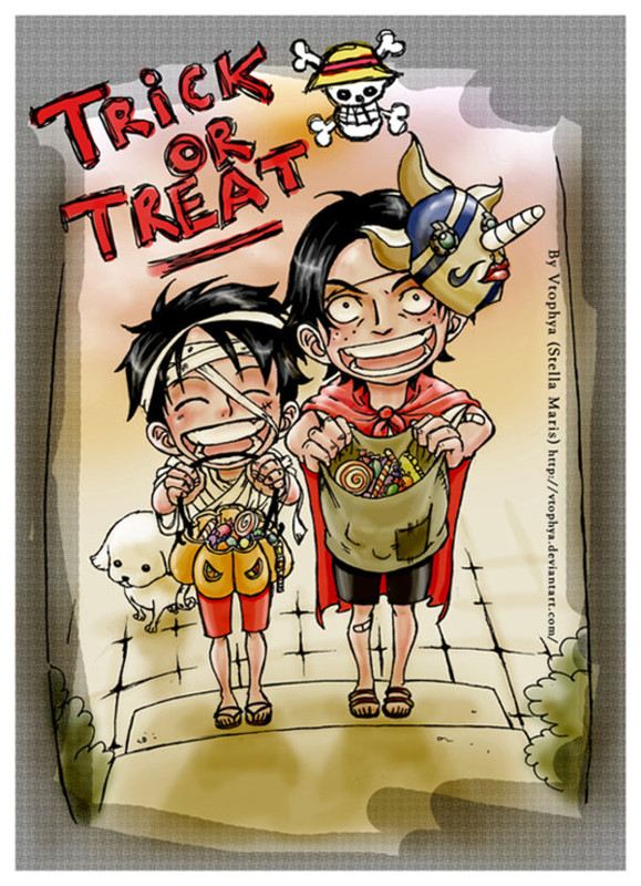 OP Trick or Treat  by AcexLuffy