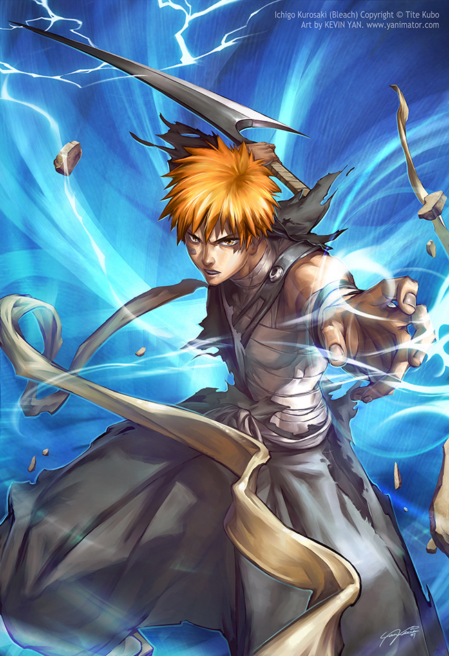 BLEACH   Ichigo  s bankai by yanimator