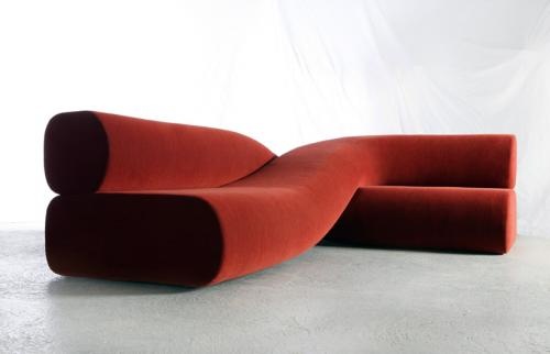 nea studio twisted sofa contemporary daybed