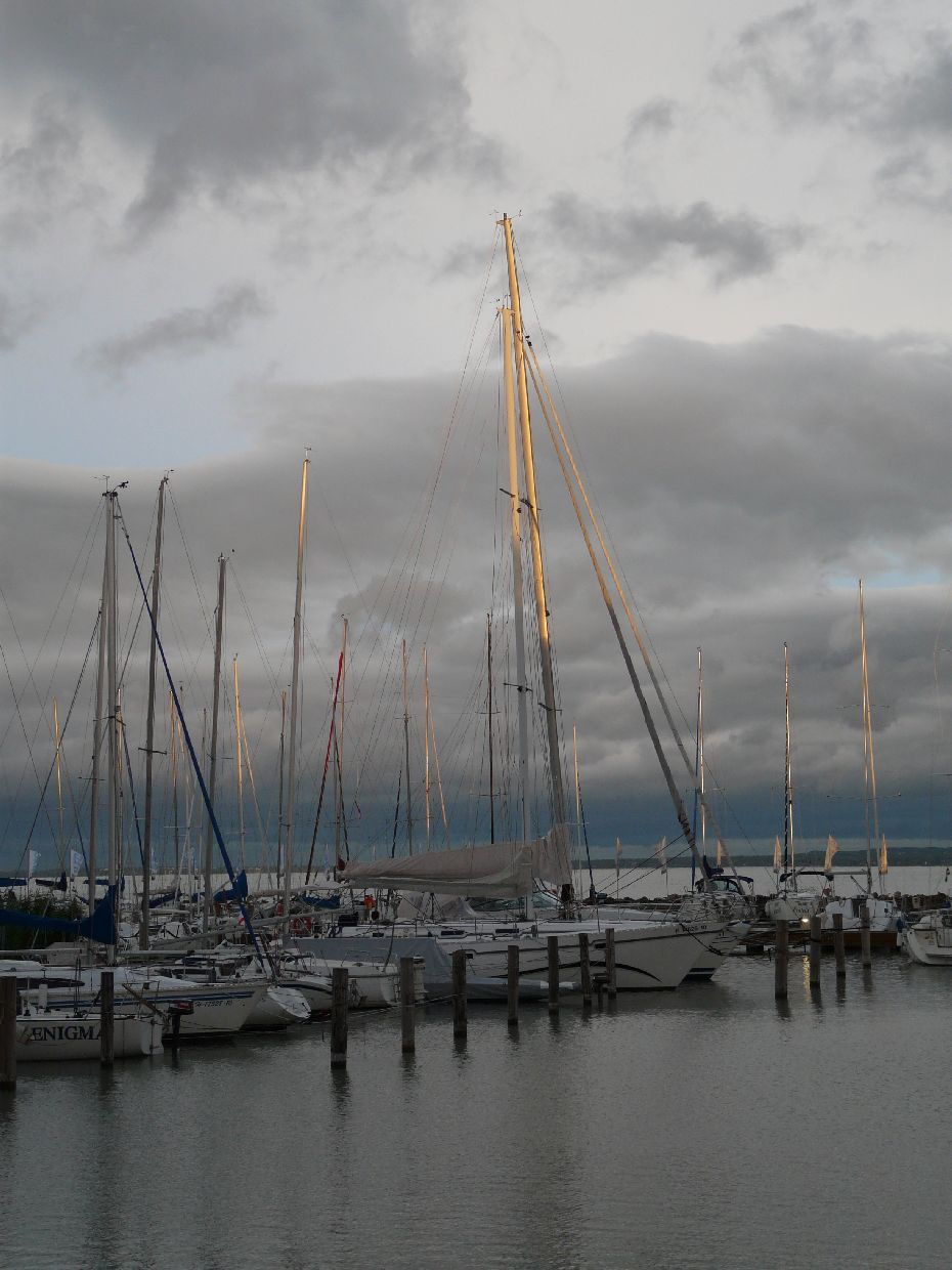 Balatonfüred, vihar után