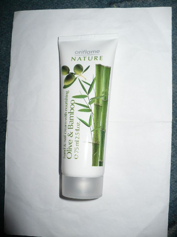 Kézkrém Oriflame Nature oliva és bambusz P1080380