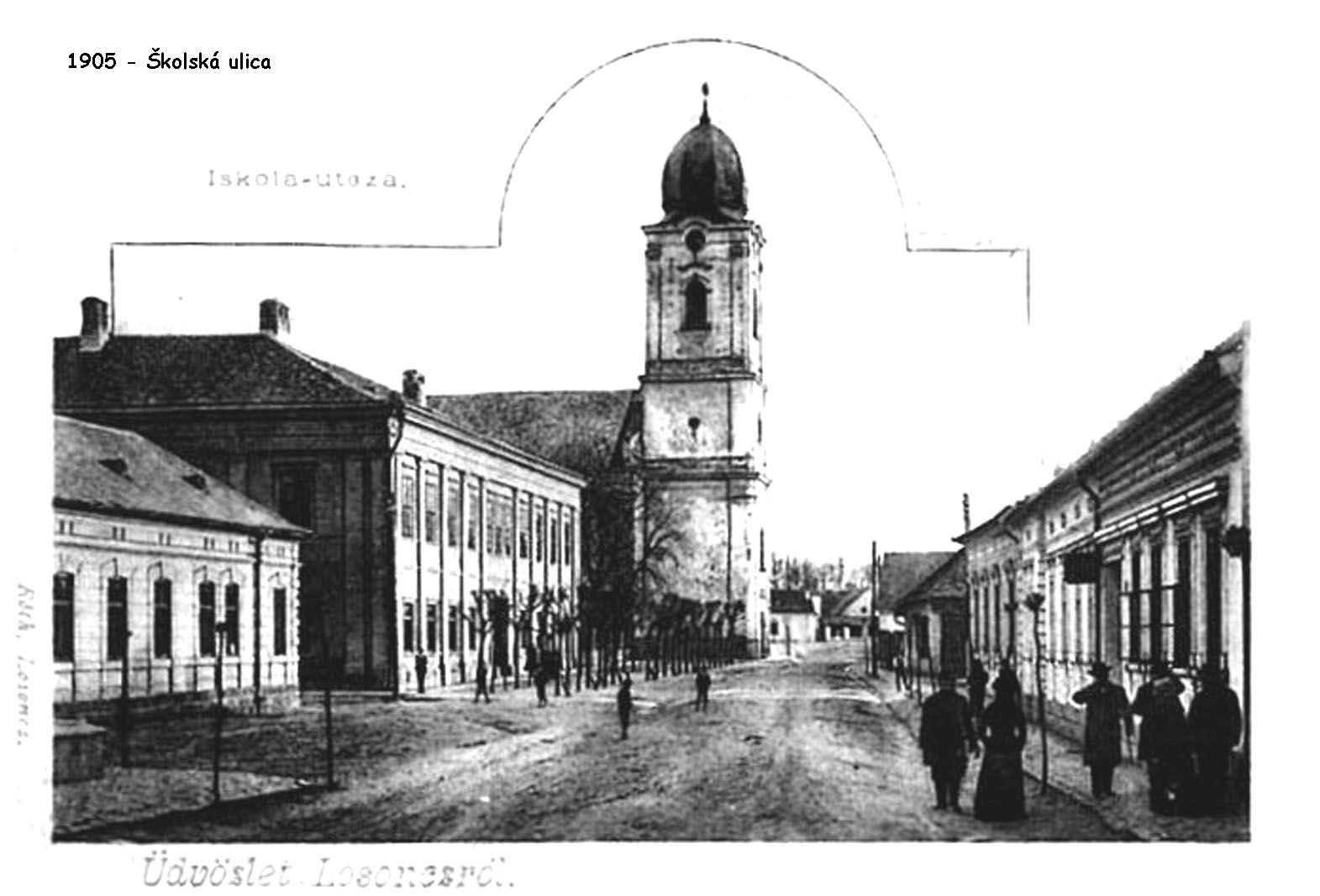1905 - Školská ulica
