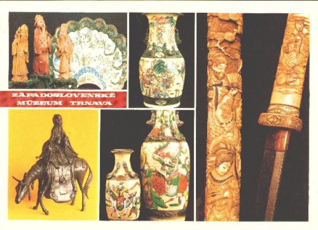 A nagyszombati Nyugatszlovákiai Múzeum ázsiai gyűjteménye