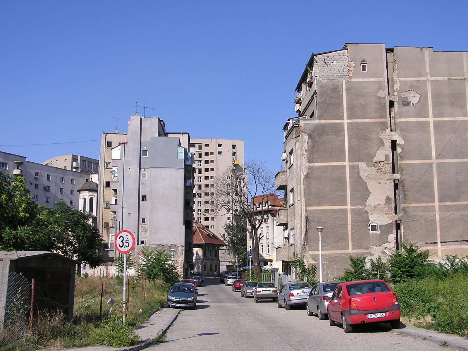 Bukarest belvárosi perifériák