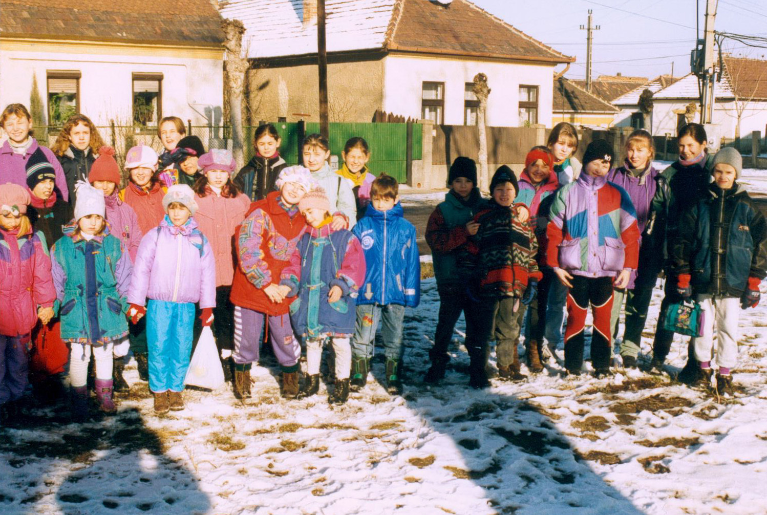 1998. február körül a szentpéteri hittanosokkal 3