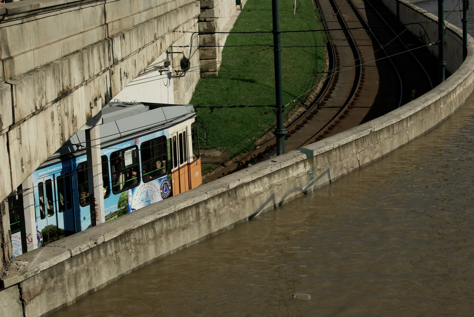 Duna, áradás, Budapest, rakpart (31)