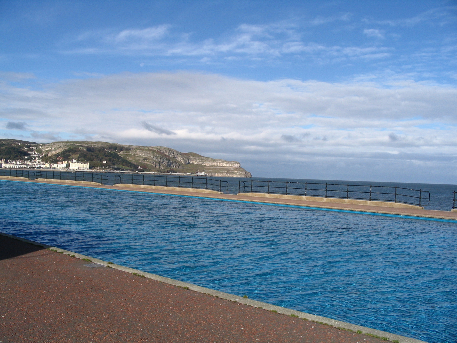 Pool for kids and "Big Pool" for adults at the background