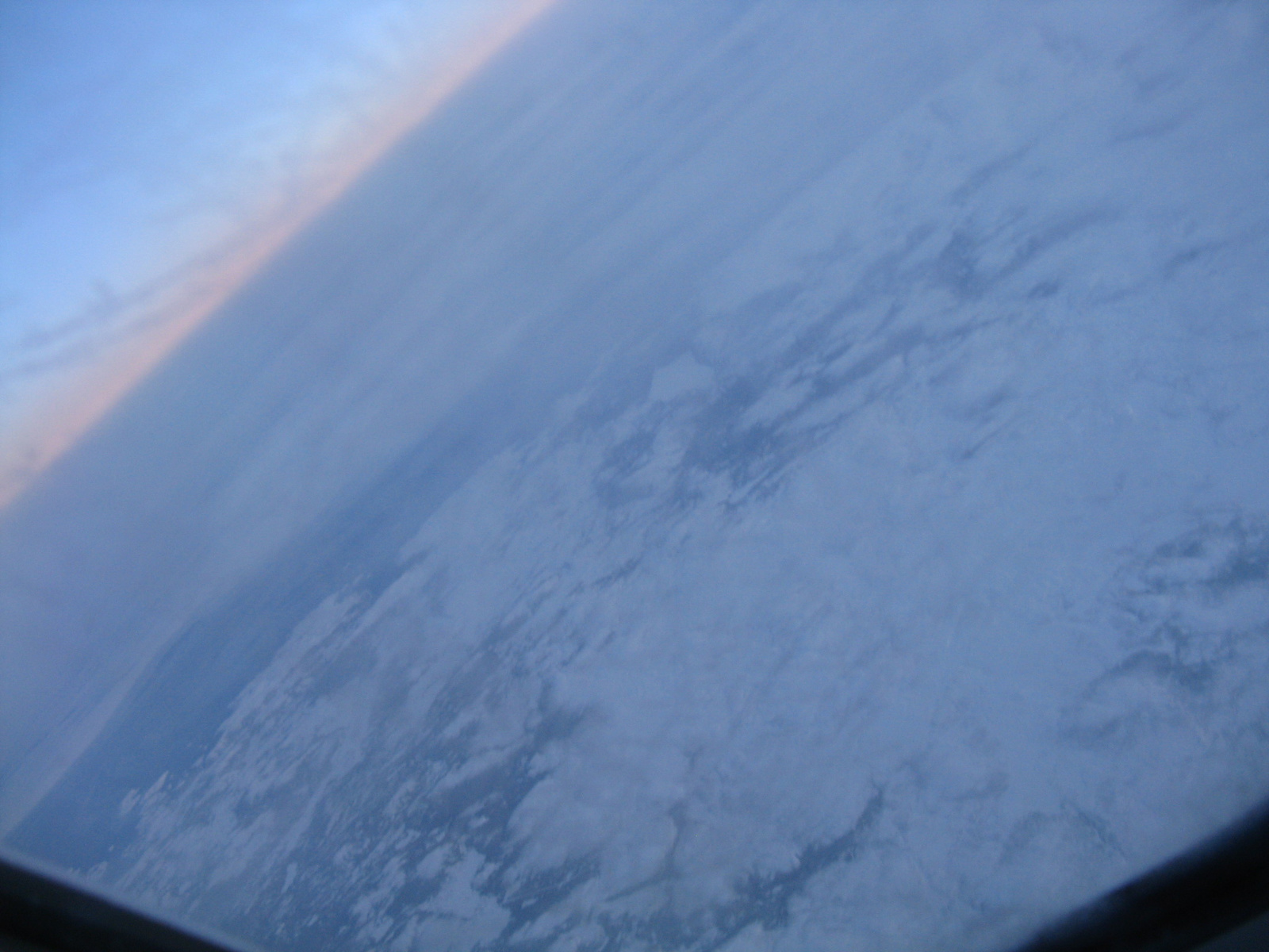 Frozen land and Atlantic