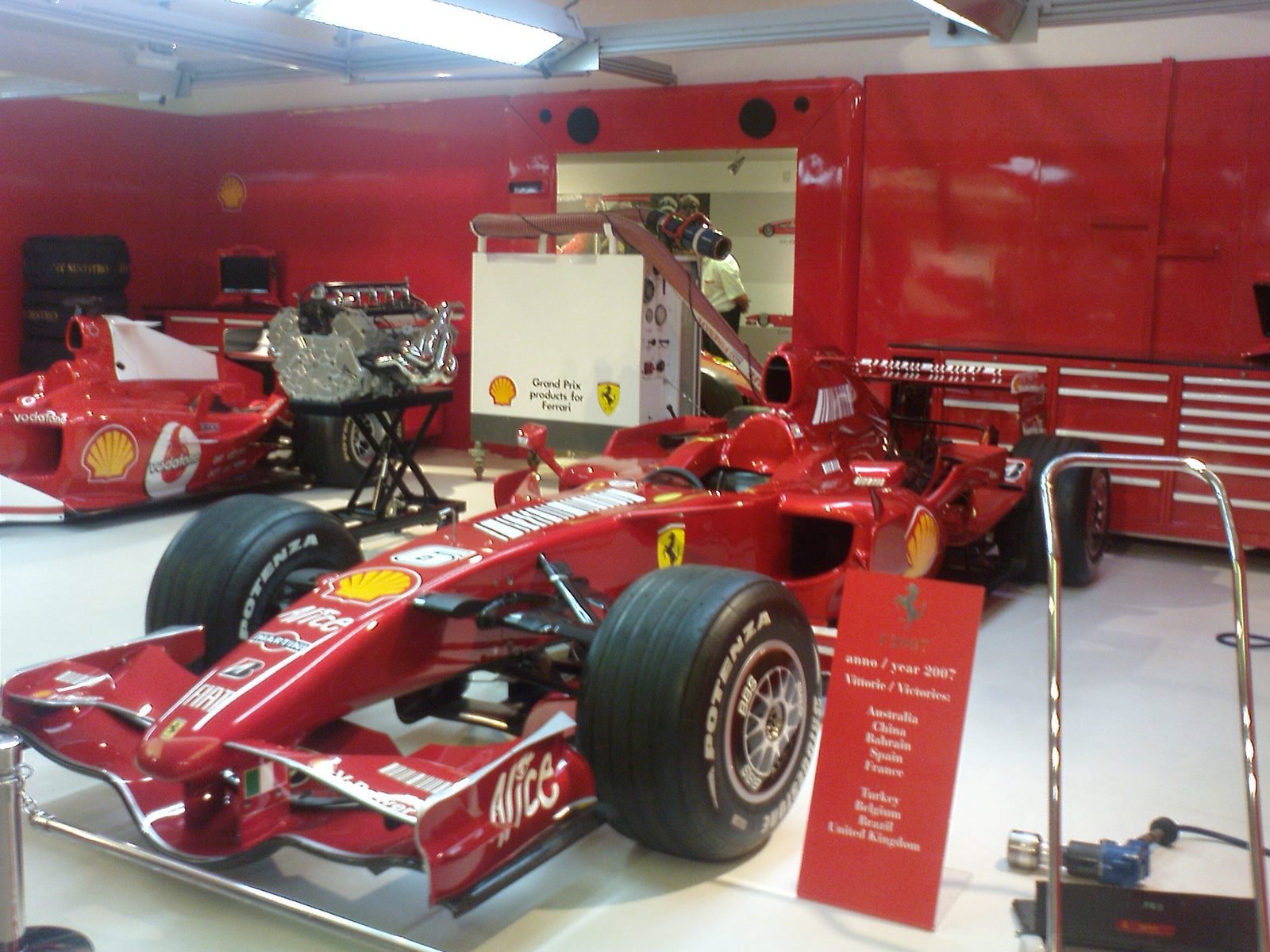 Ferrari F2007,Maranello