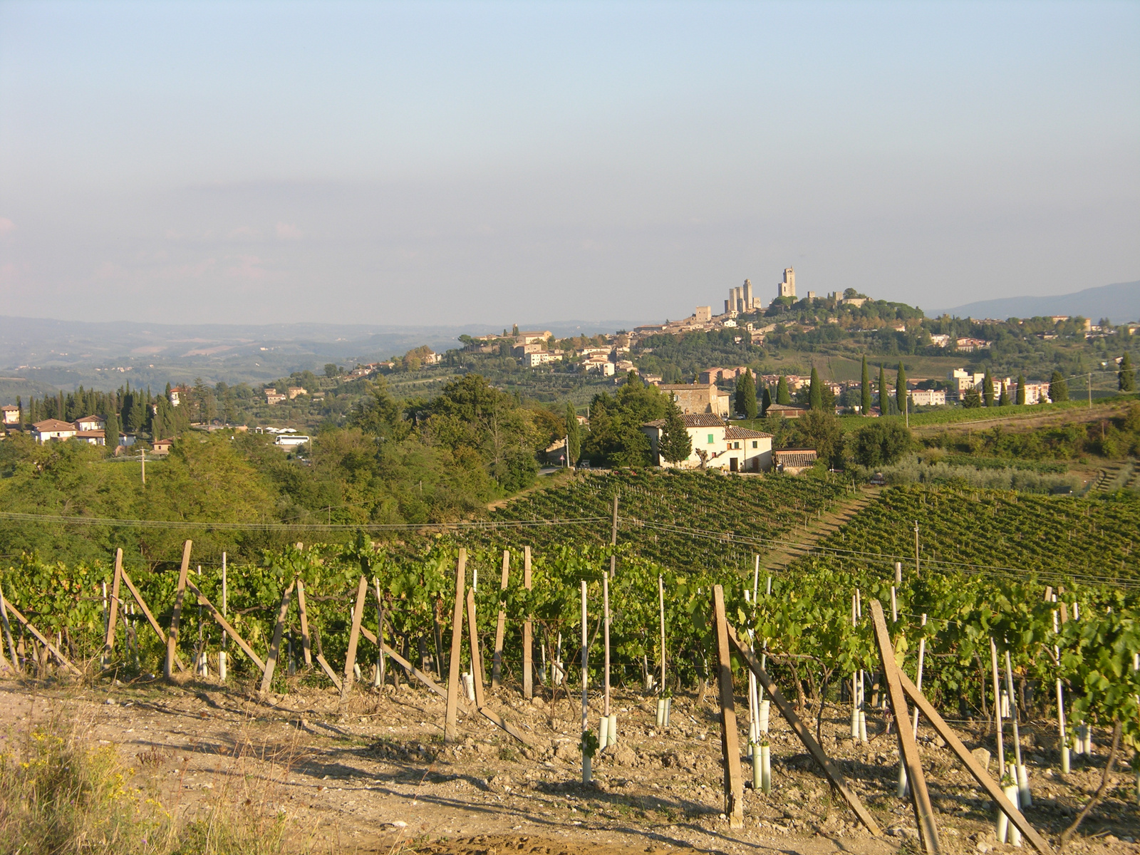 San Gimignano távolról