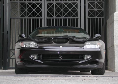 ferrari 550 maranello Black