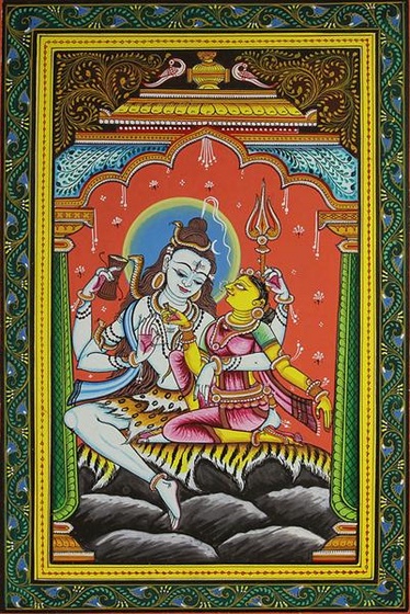 Másolat - parvati in the lap of shiva pm23 (Medium)