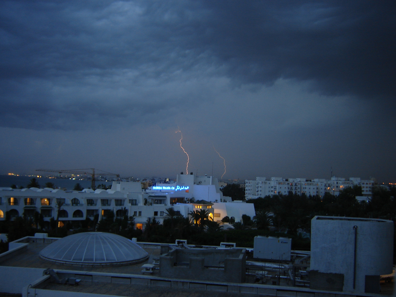 Thunder in Tunisia