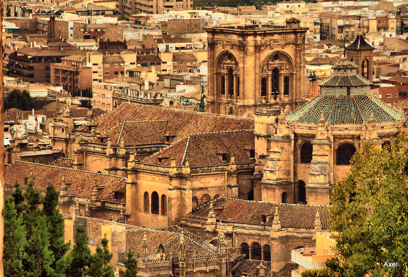 Granada, Alhambra Bazilika HDR1