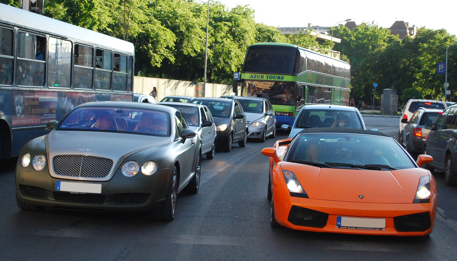 Continental GT & Gallardo Spyder