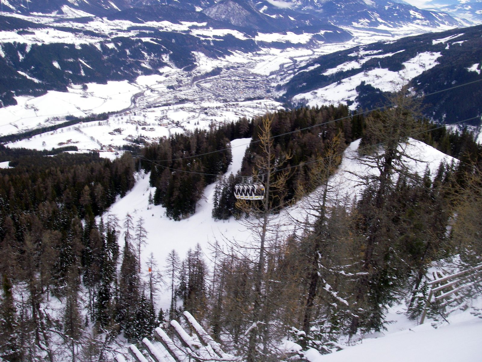 A háttérben Schladming