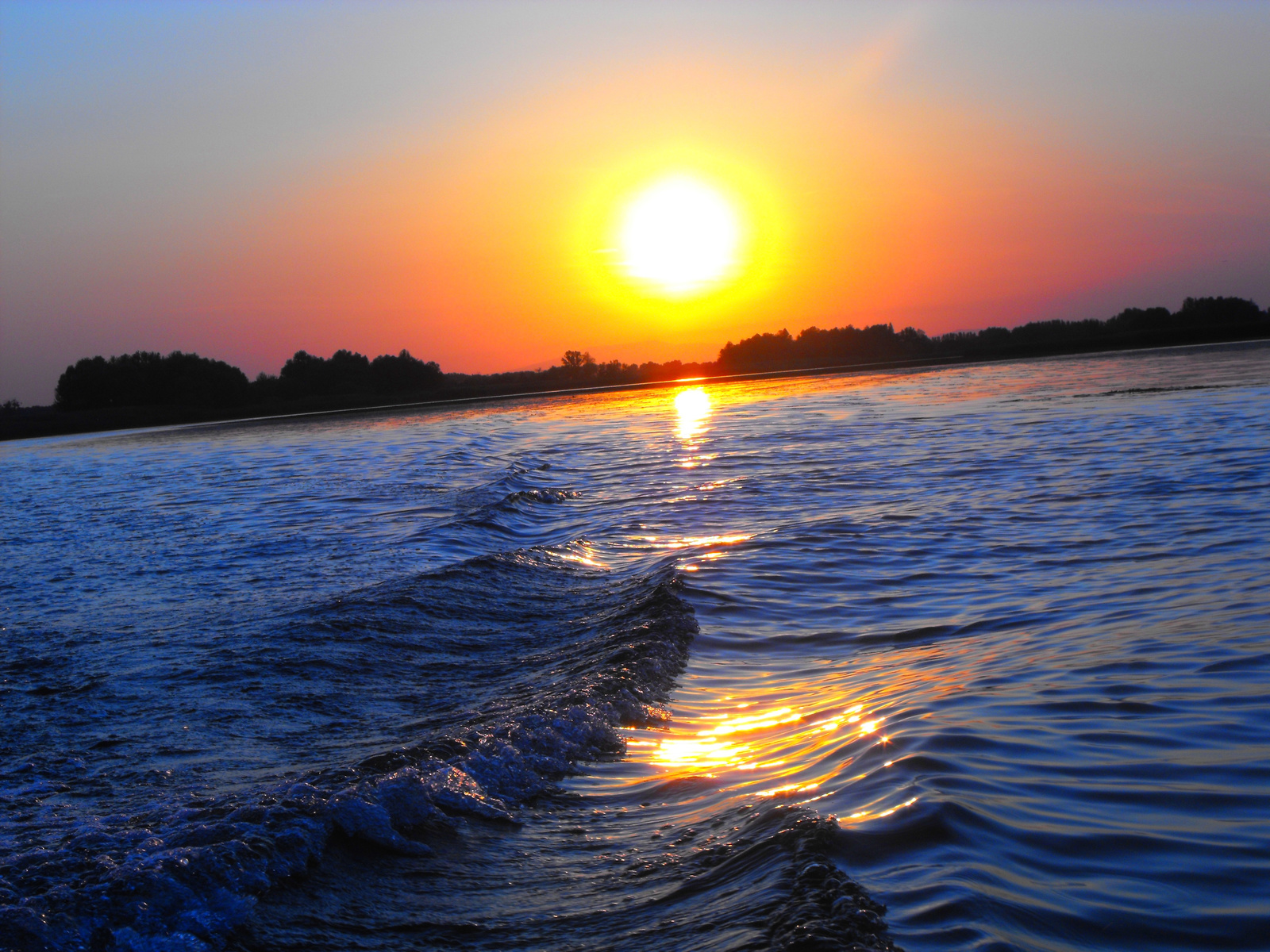 Tisza-tó.2009.Naplemente.