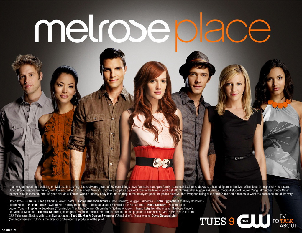 the cw melrose place poster