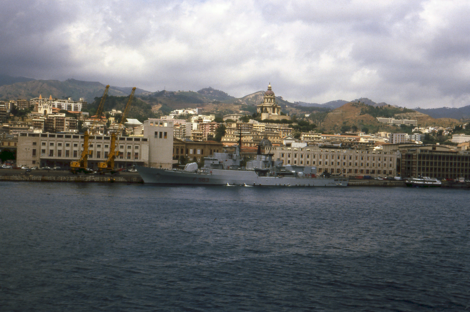 Messina a hajóról