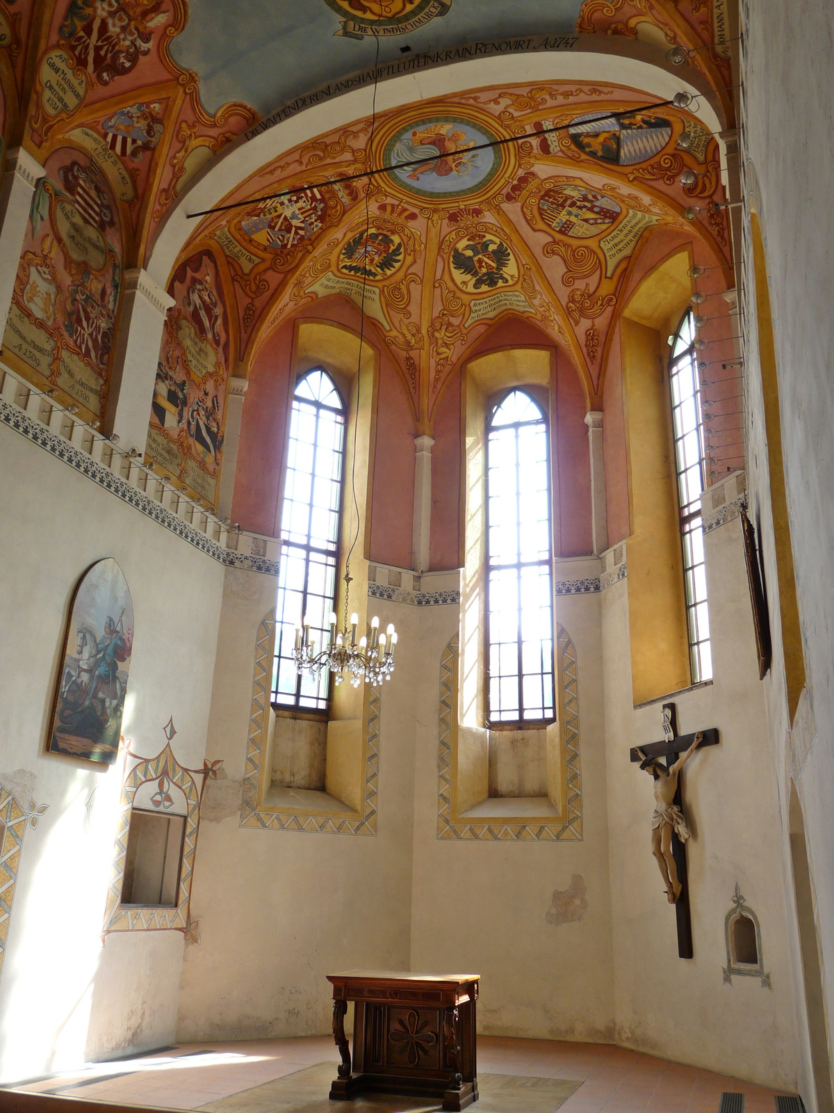 ljubljana/ kápolna a várban