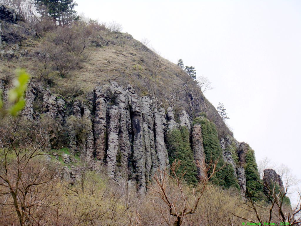 Szent-György hegy - bazaltorgonák