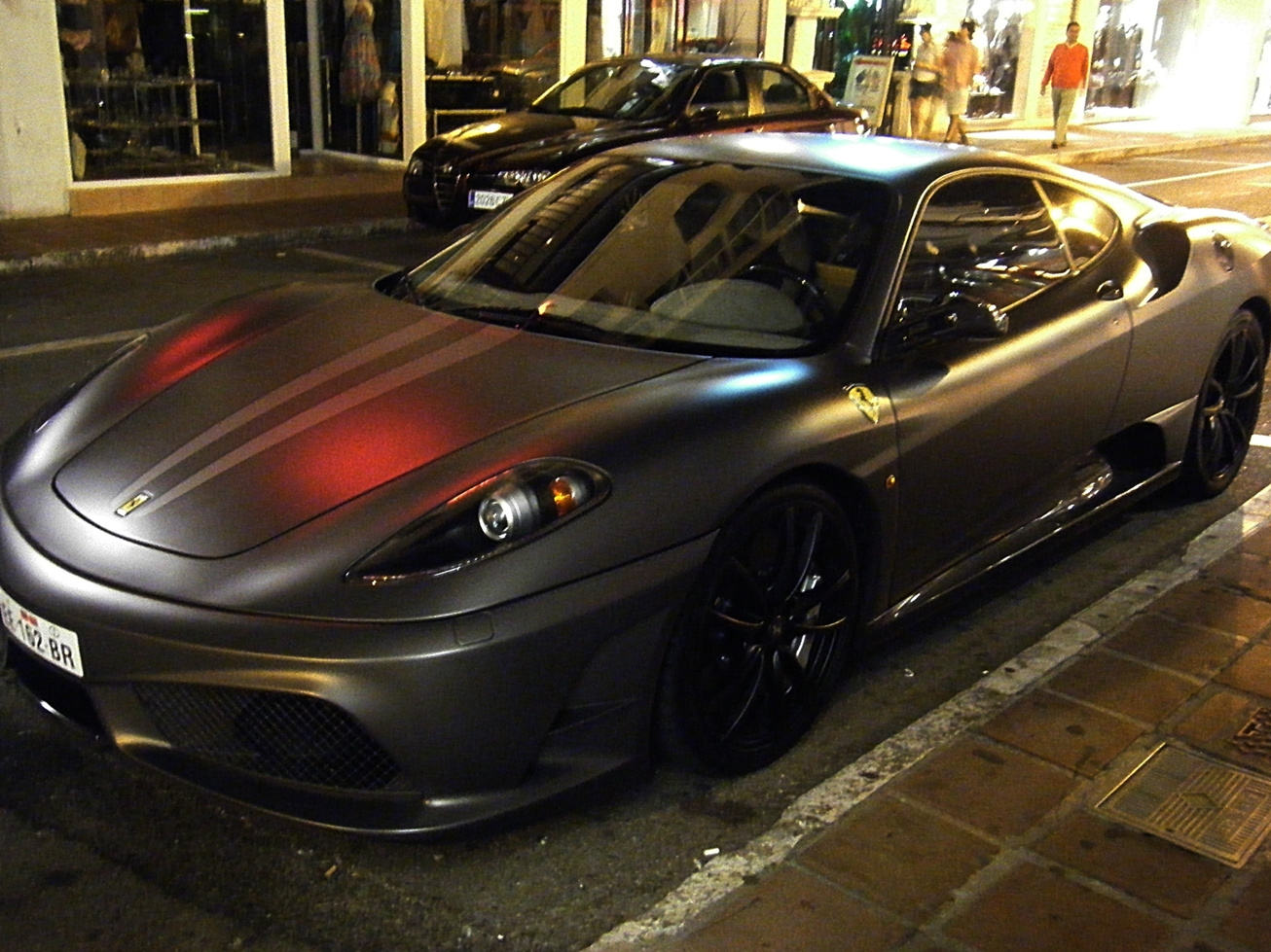 Ferrari F430 Scuderia matt ezüst