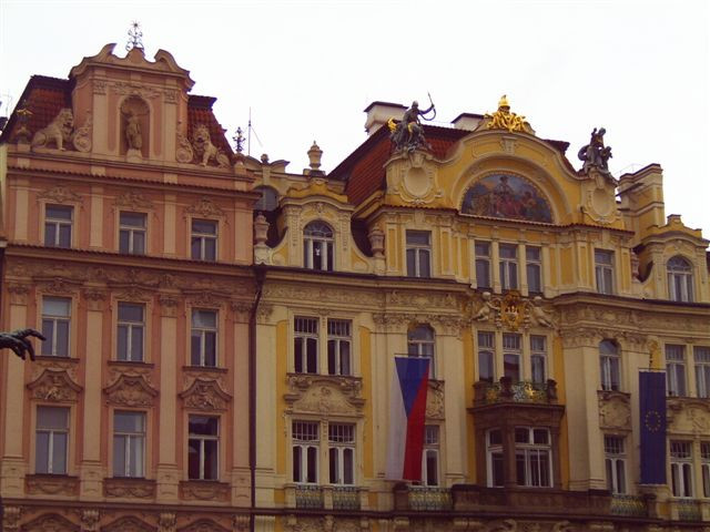 Prága, az Óvárosi téren