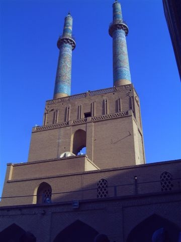 Jazd, a Kabir Dzsame mecset, Irán egyik fõ kultúrtörténeti emlék