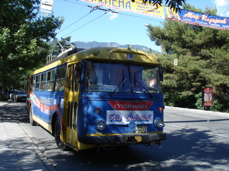 Trolleybus, Yalta