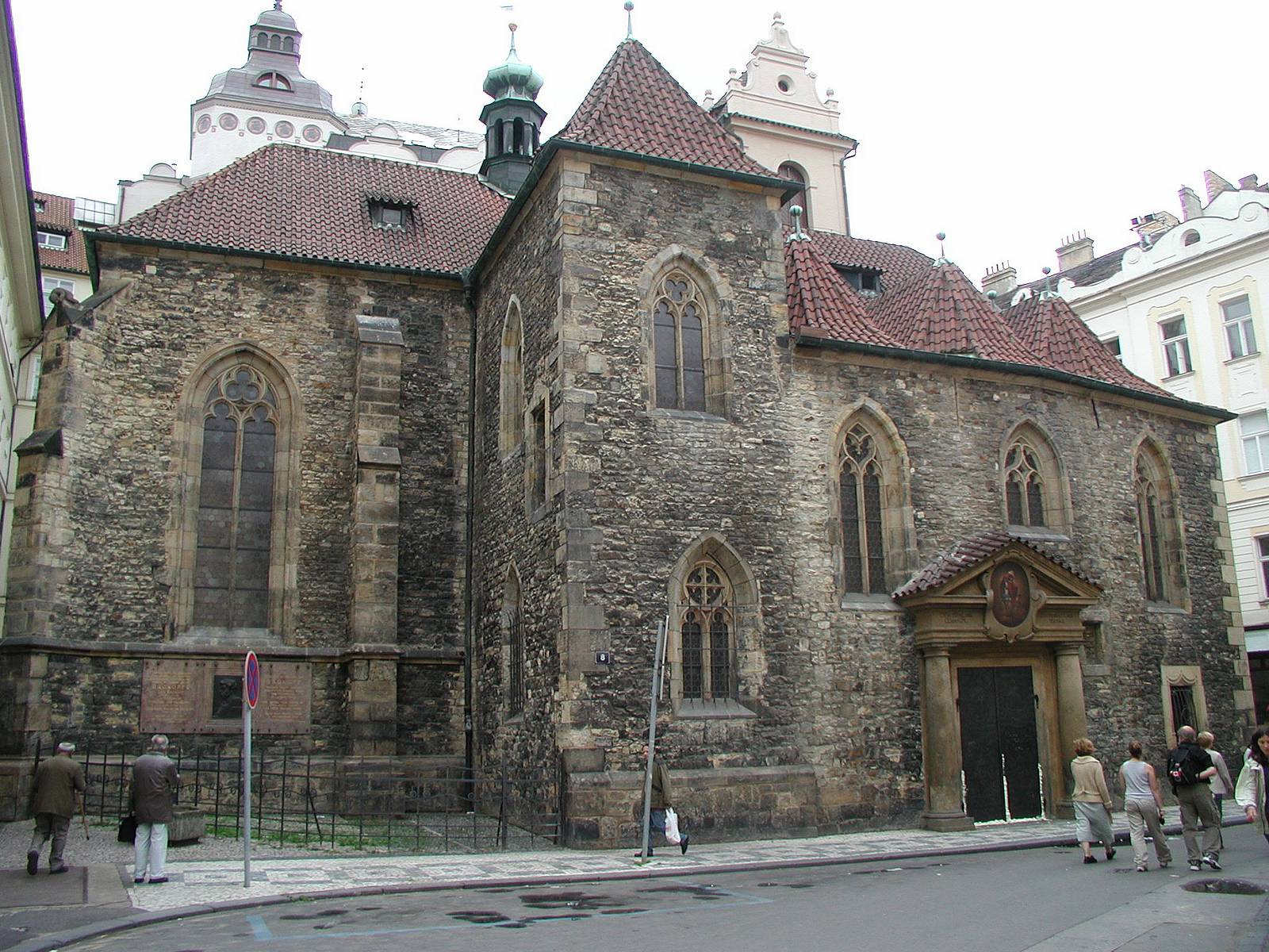 Prague Middle Age church