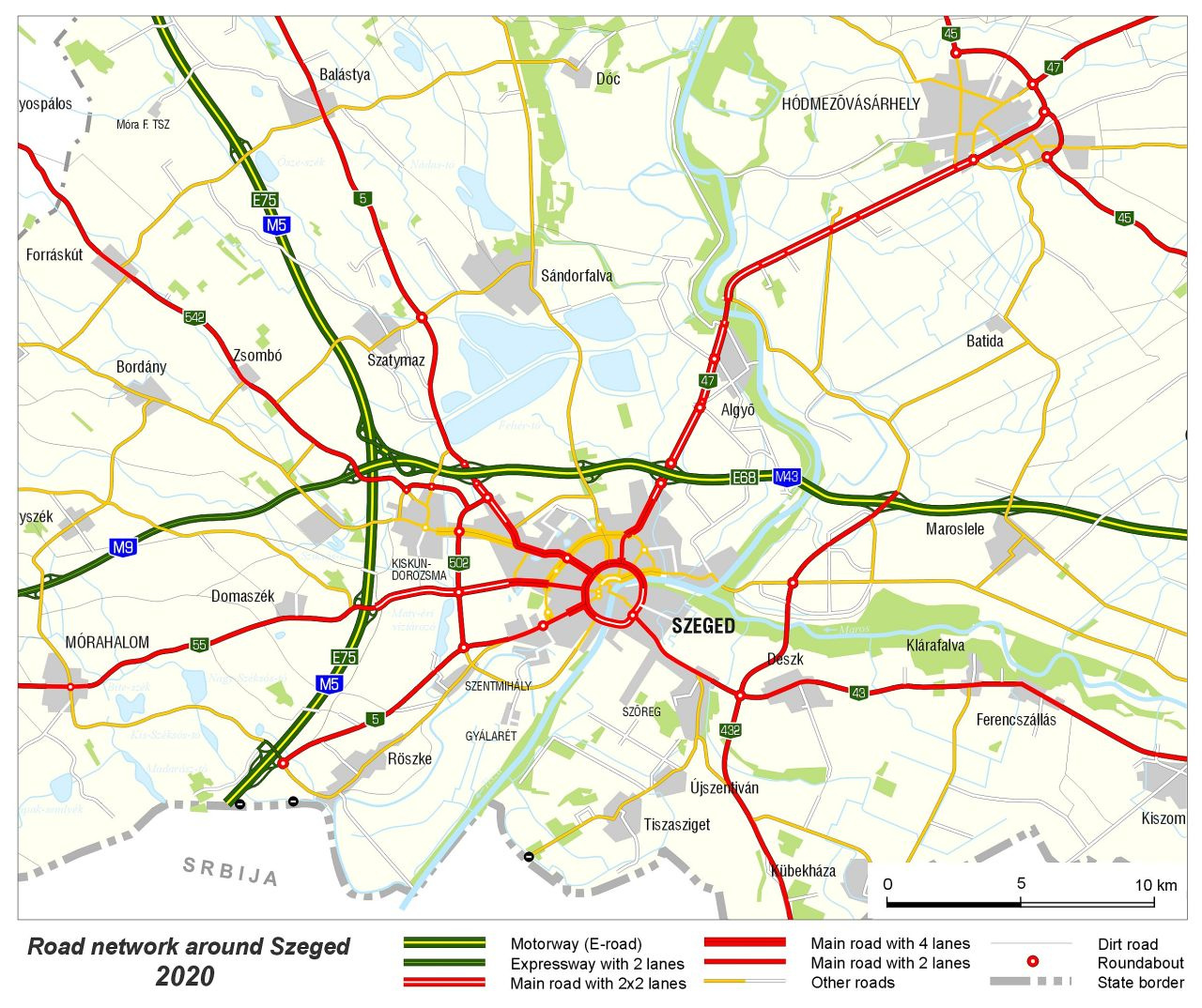 Szeged környéke 2020 K