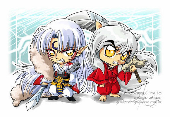 inu yasha-sesshoumaru fanart04