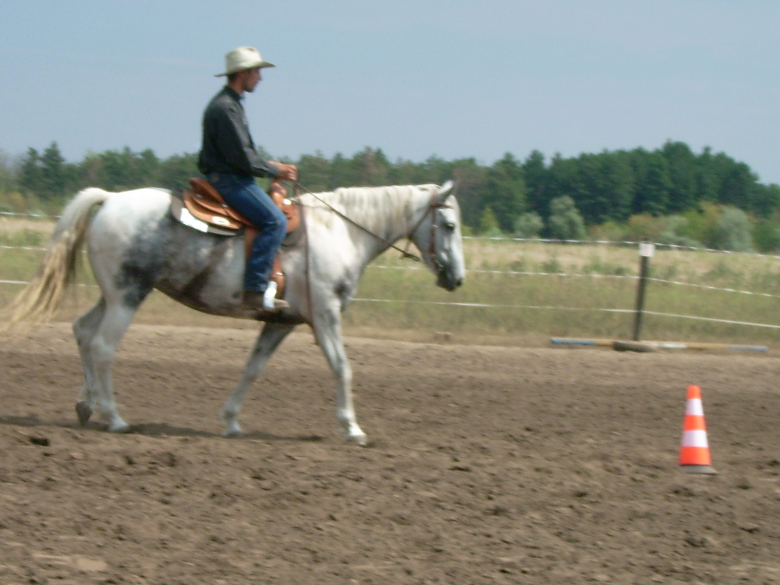 2007. Göd western lovasnap egyik versenyzője