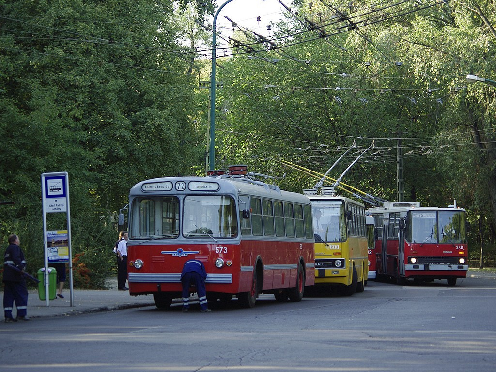 ZIU 5, Ikarus 260T és Ikarus 280T a Városligetben 1  2009.09.27