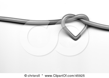 45925-Royalty-Free-RF-Clipart-Illustration-Of-A-3d-Gray-Cable-Ti