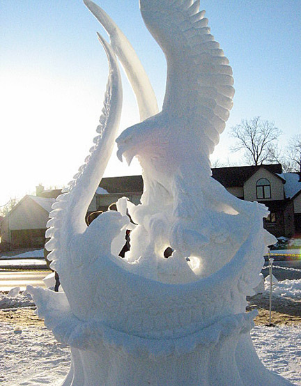 snow sculpture 39sfw