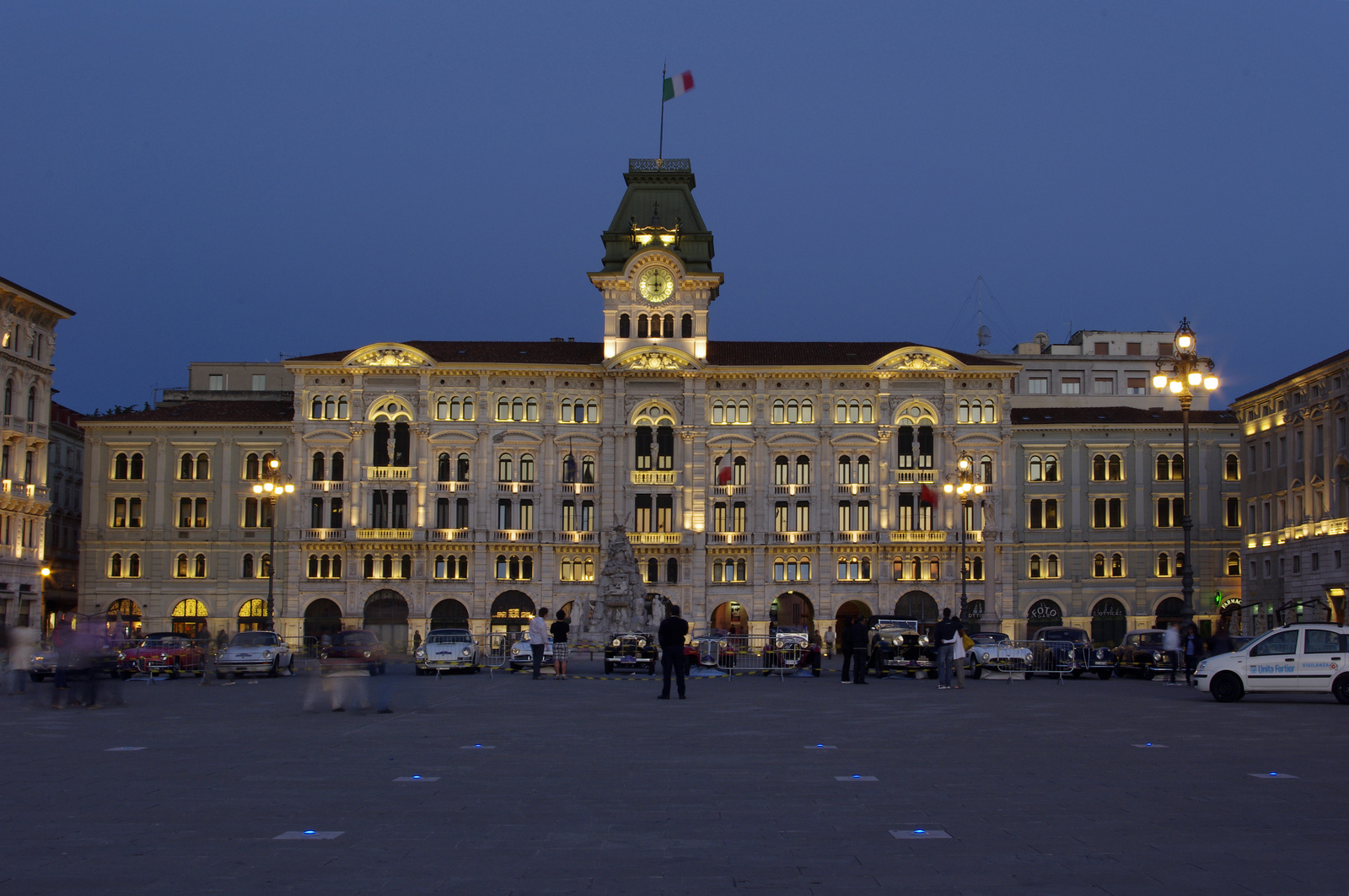 Trieste by night