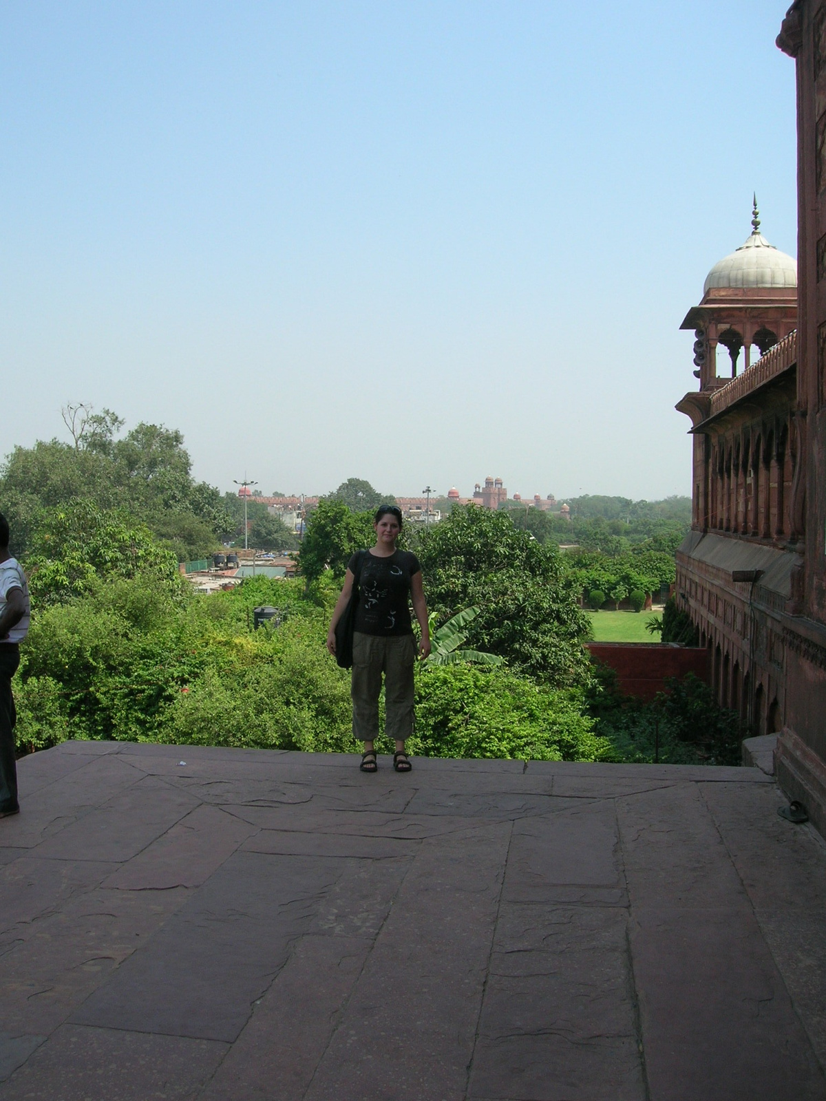 Me at the biggest mosque in India