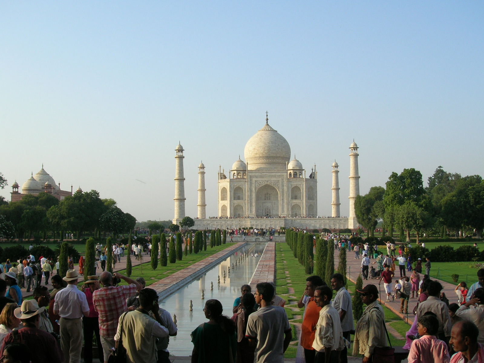 First view of the Taj