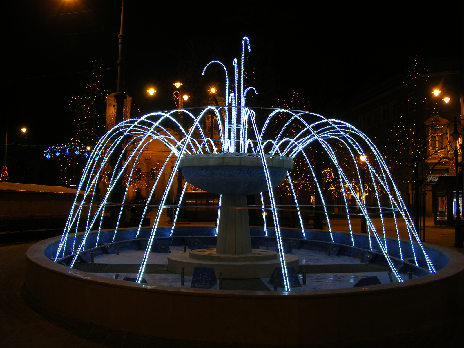 Debrecen Belváros - Ünnepi fények