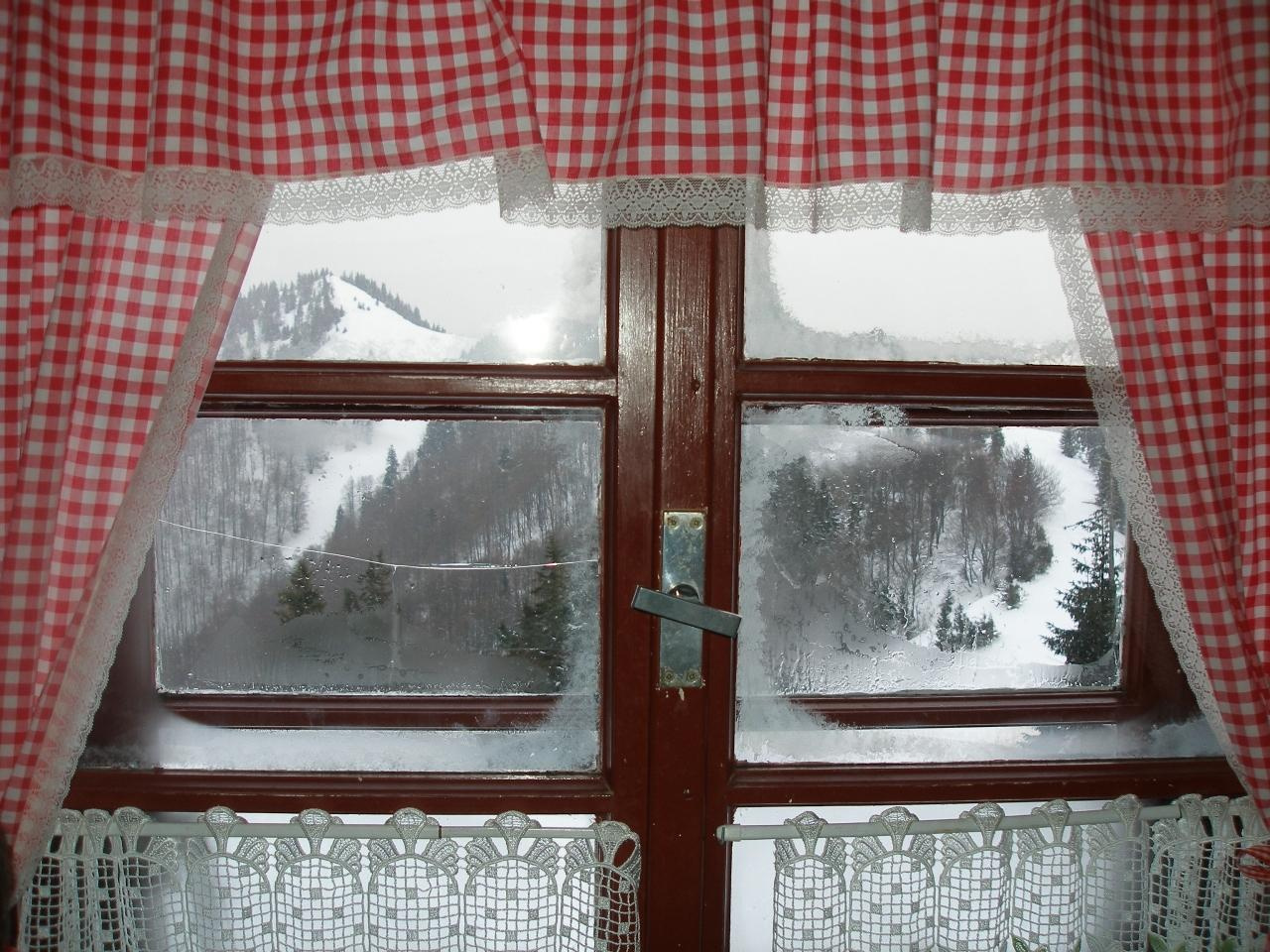 Borišov chata. Túrasível a Nagy-Fátrában.