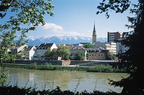 Villach (view towards the south)