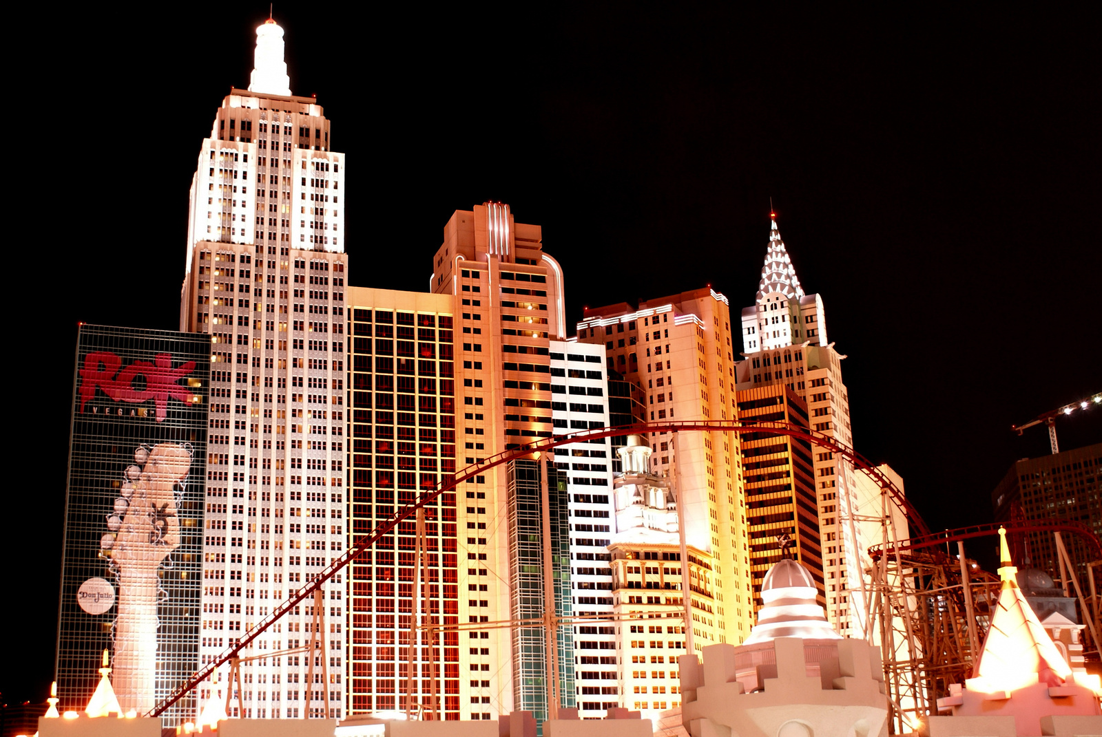 Las Vegas Strip New York New York