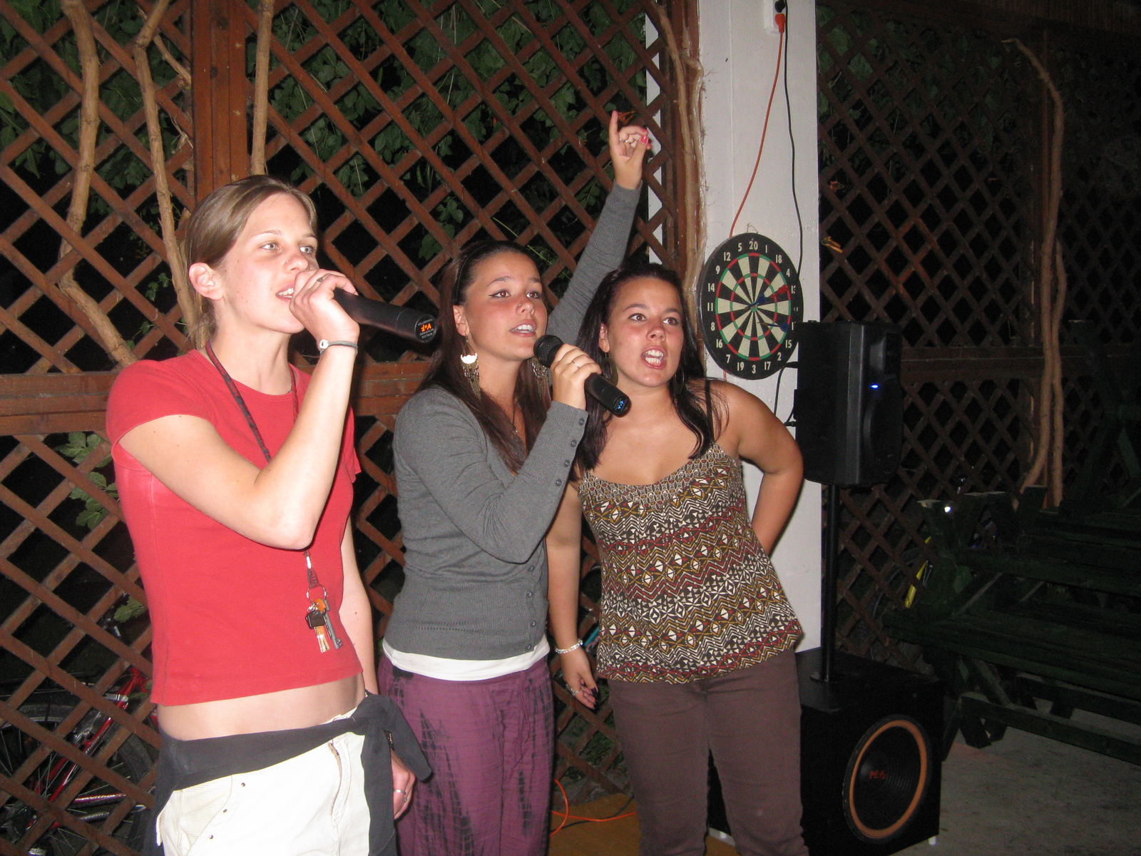 Balaton augusztus, Karaoke: Kriszta, Én, Bogi