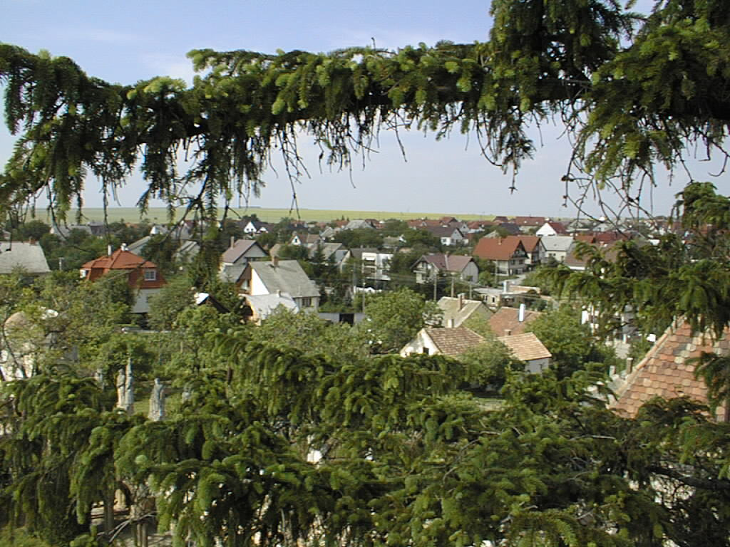 Boryvár toronyból látkép